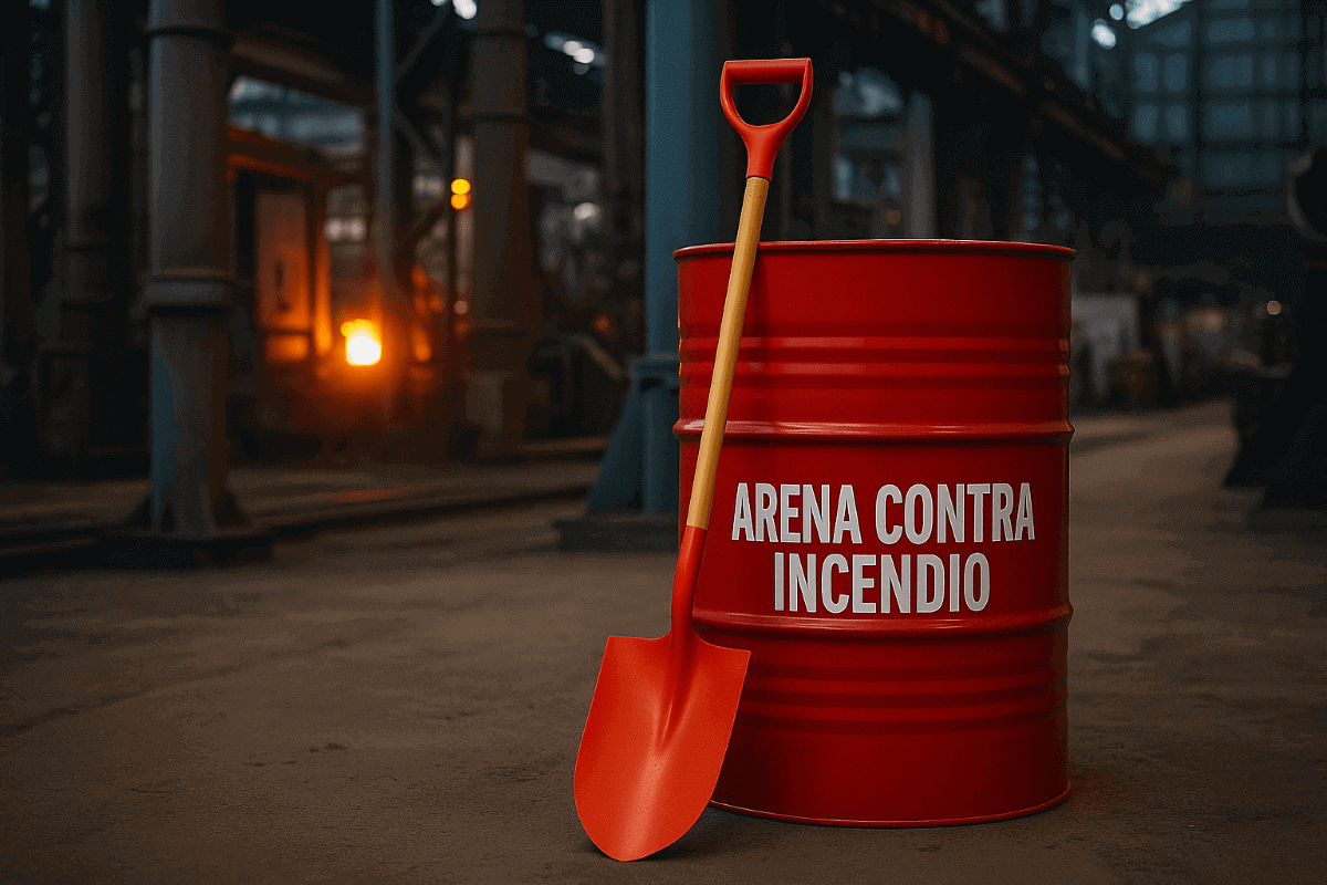 Arena contra incendios, ¿qué es y como se usan?